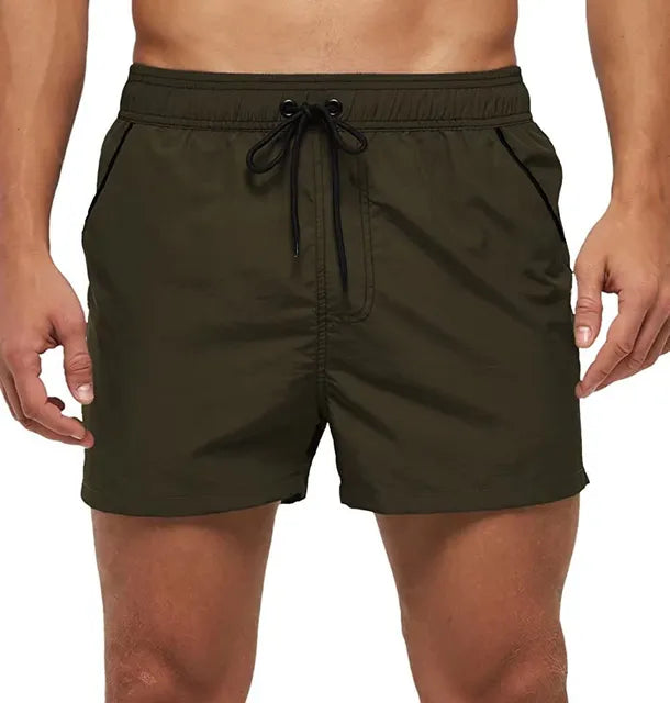 Quick Drying Solid Loose Shorts