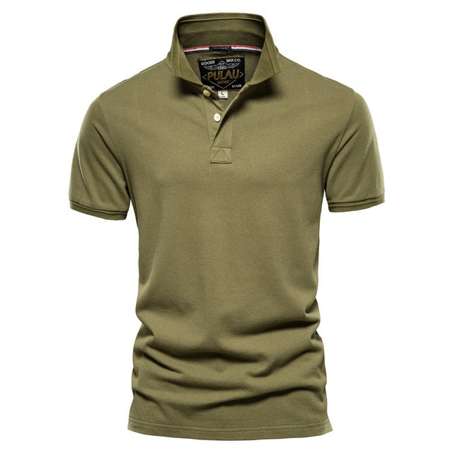 Solid Color Classic Polo Shirt