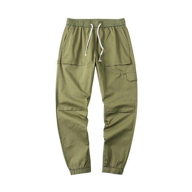 Summer Cargo Casual Solid Cotton Design Men Pants