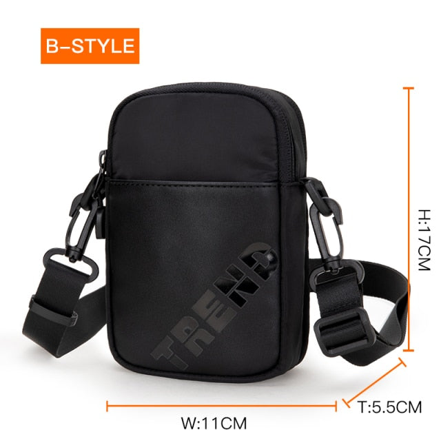 Men Multi Design Messenger Travel Bags