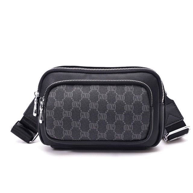 Men's Mini Crossbody Detachable Shoulder Strap Bag