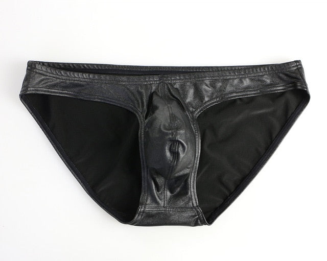 3pcs/ Sets Bright Fabric with Pouch Men Underwear