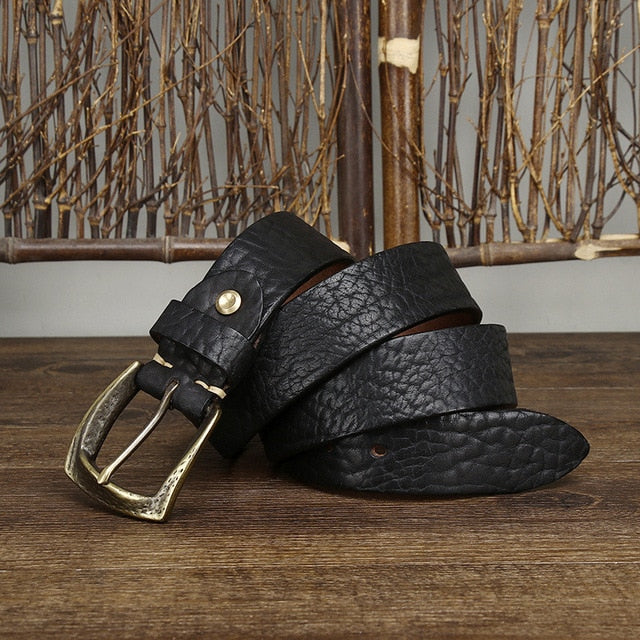 Vintage High-Quality Genuine Leather Belt