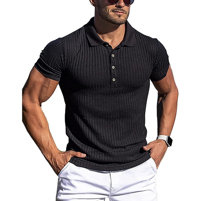 Ordinary Solid Slim Fit Polo Shirt