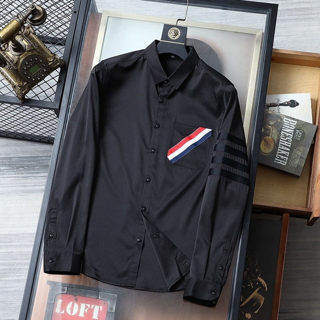 Striped Side Hand Vintage Shirt