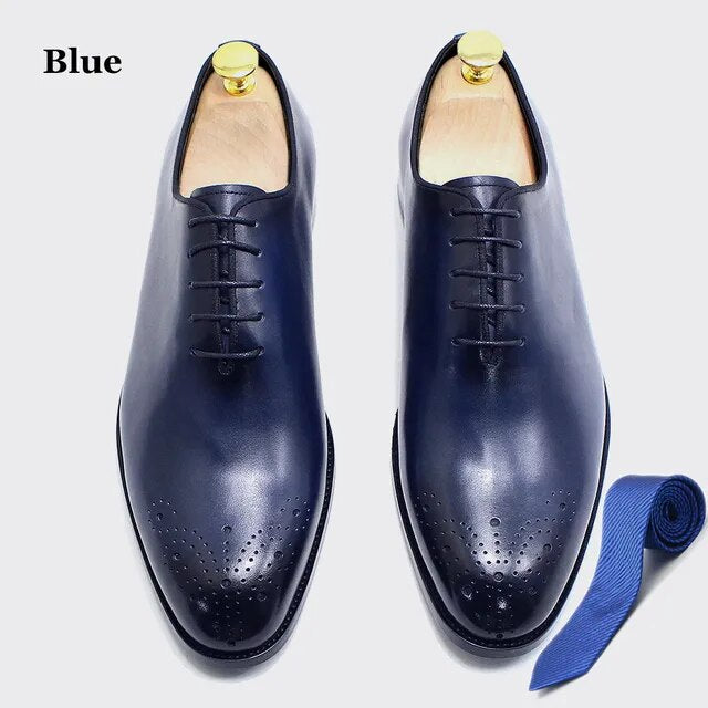 Luxury Genuine Leather Oxford Dress Shoes