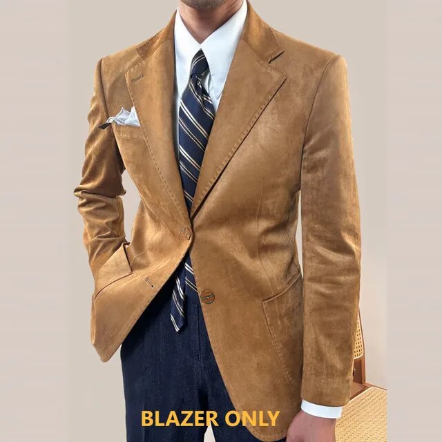 Chaqueta Hombre Polyester Blazer