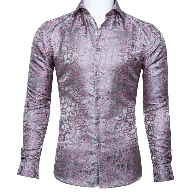 Classy Luxurious Floral Printed Long Sleeves Shirt