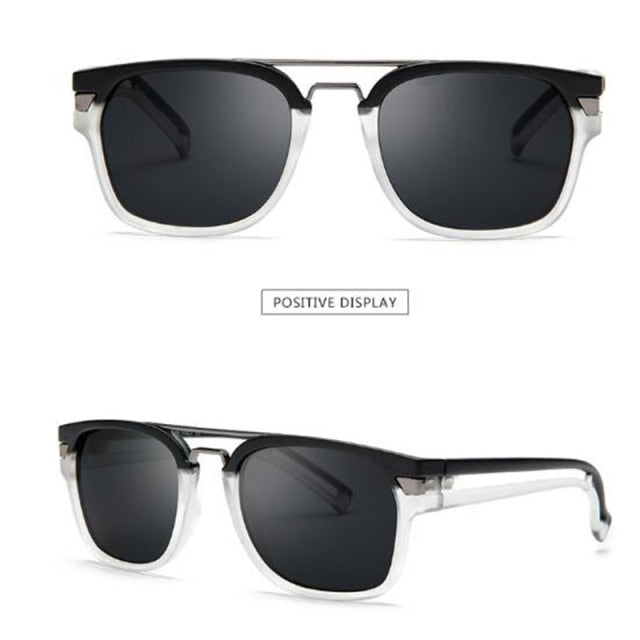 Two Tone Style Fashion Sunglasses