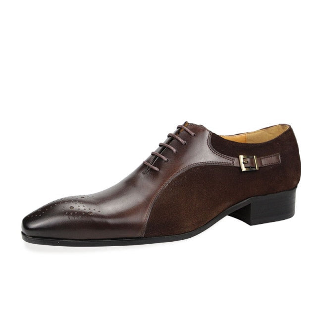 Smart Look Genuine Leather Brogue Shoes