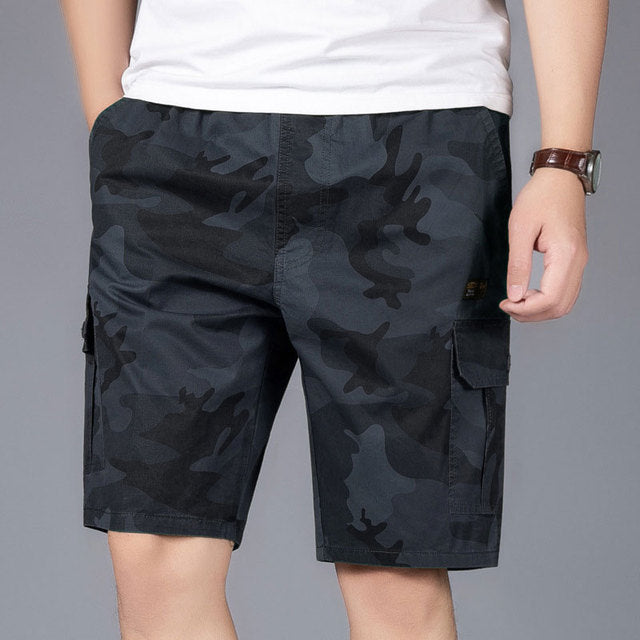 Multi-Pocket Military Cargo Short