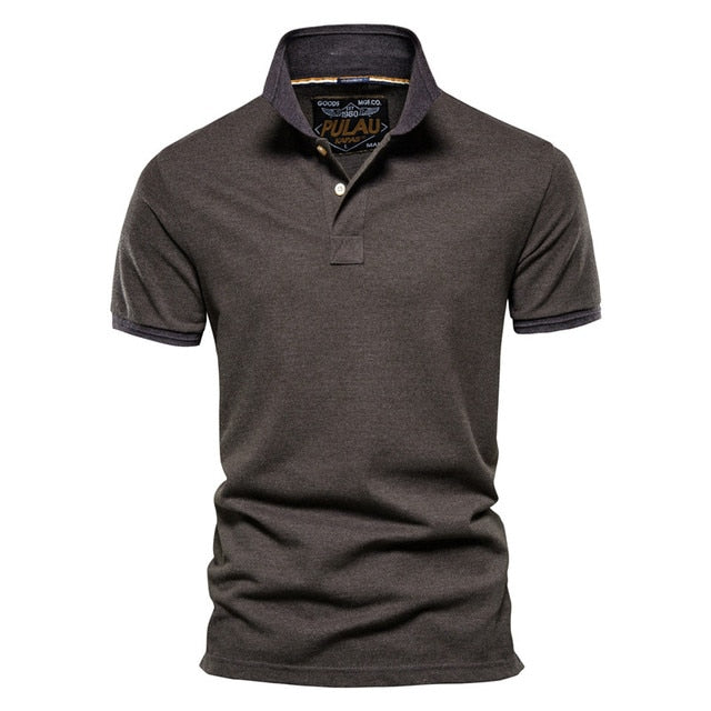 Solid Color Classic Polo Shirt
