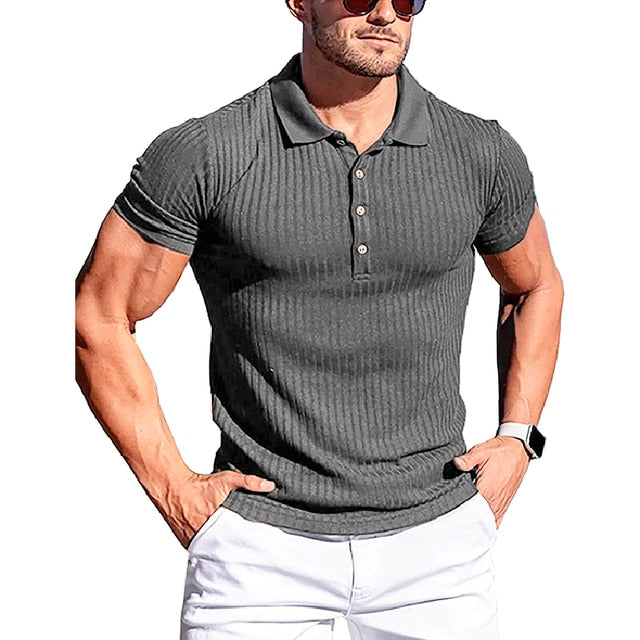 Ordinary Solid Slim Fit Polo Shirt