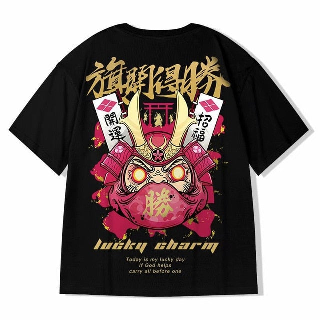 Chinese Lucky Charm Printed T-Shirt