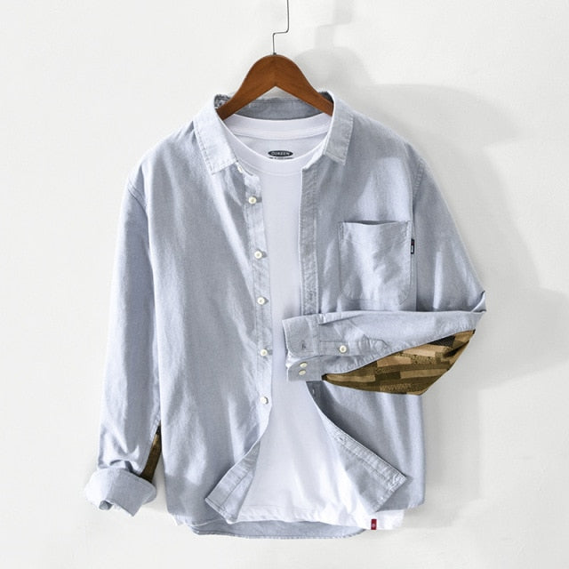 Unique Geometric Patterned Sleeve Style Shirt