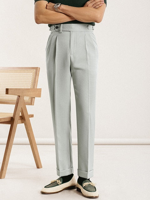 Sand Fawn Solid Trouser