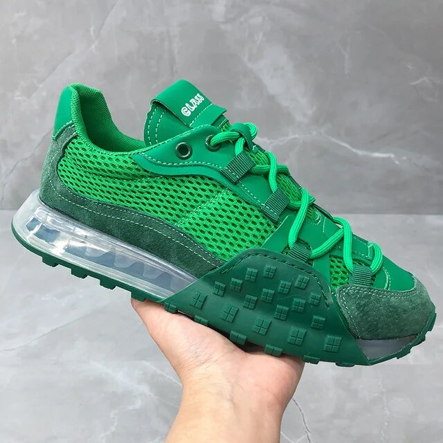 Mesh Breathable Height Increased Platform Sneakers
