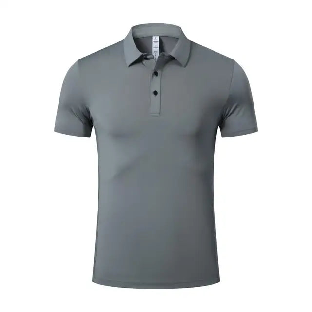 Slim Fit Solid Color Polo Shirt
