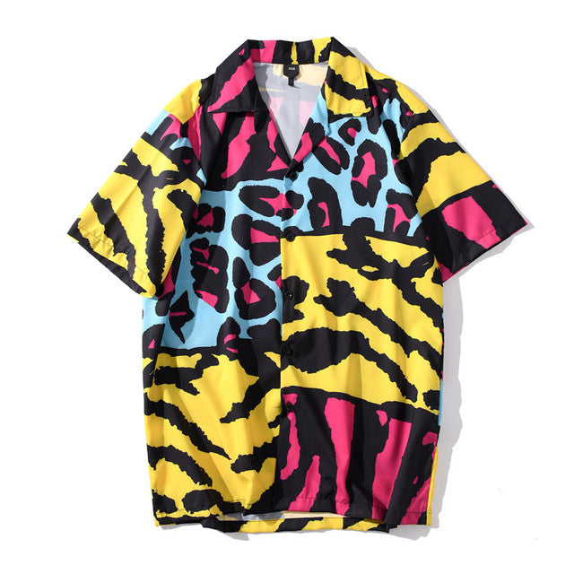 Animal Bold Colorful Printed Shirt