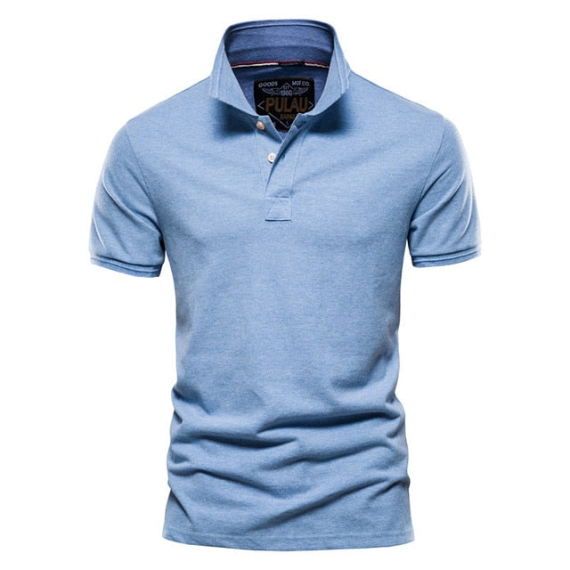 Solid Color Classic Polo Shirt