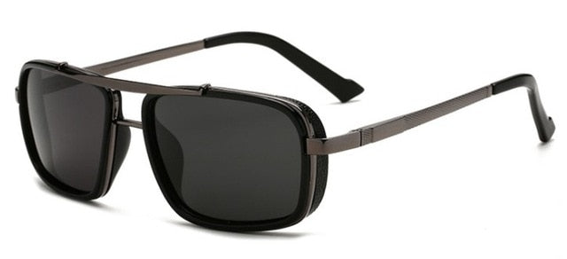 Polarized Lenses Aviator Square Sunglasses