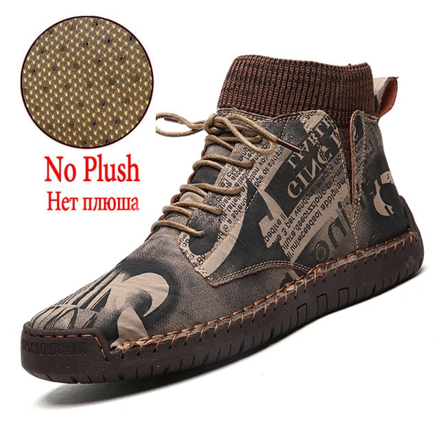 Thick Plush Warm Suede Ankle Boots