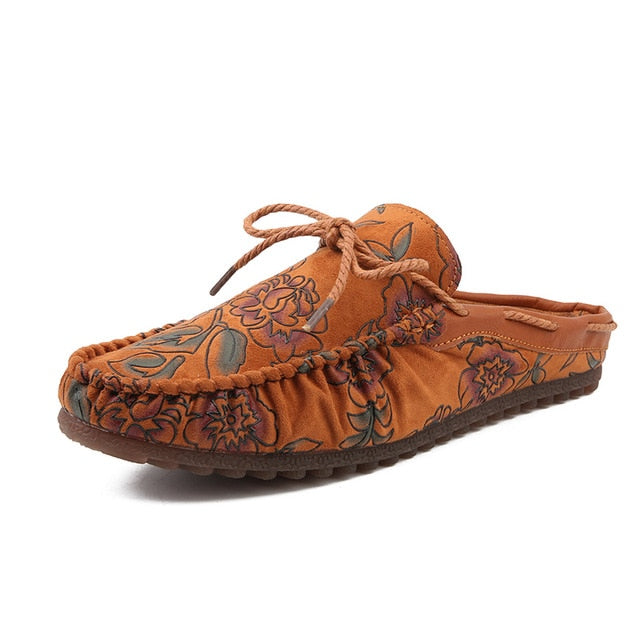 Summer Shoes Men Breathable Casual Half Slippers