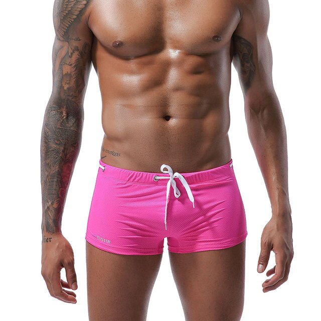 Dots Polyester Drawstring Boxer