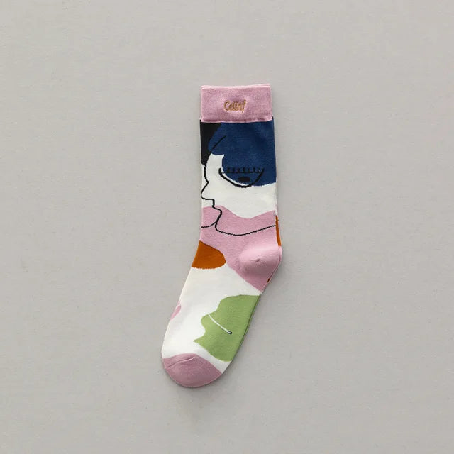 Trendy Graffiti Sports Abstract Socks