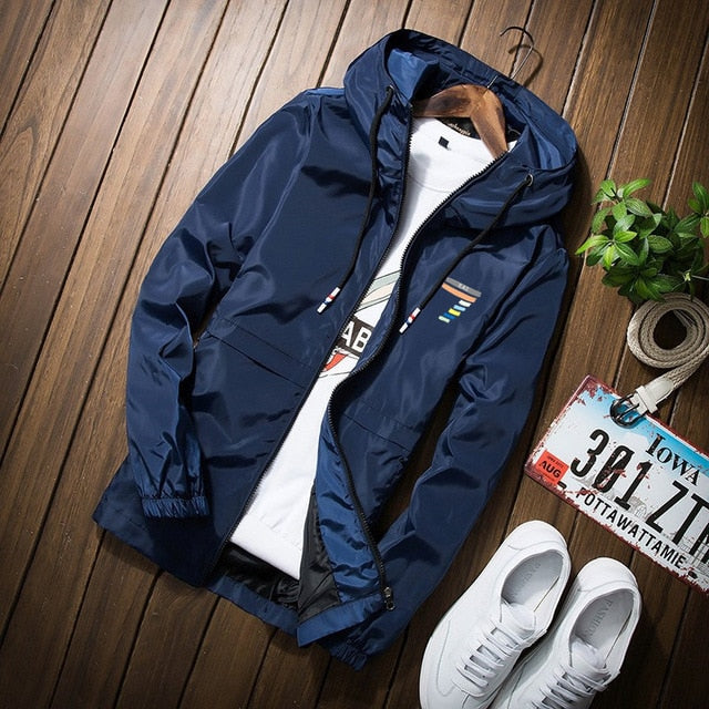 Hip Hop Windbreaker Lighweight Jacket