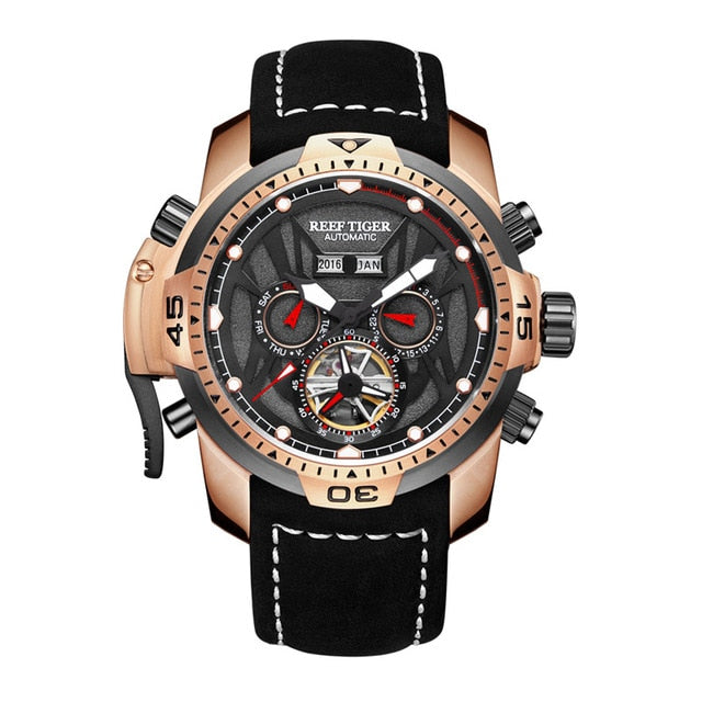 Sport Complex Design Multi Functional Design Men Watch