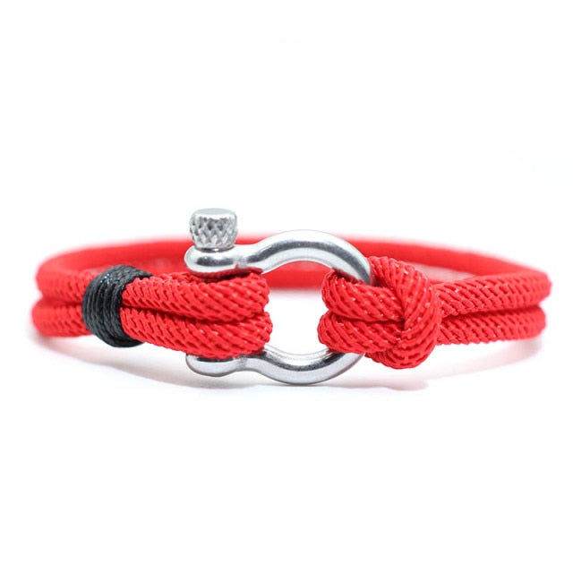 Milan Rope Horseshoe Buckle Bracelet