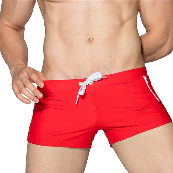 Adjustable Solid Summer Men Short
