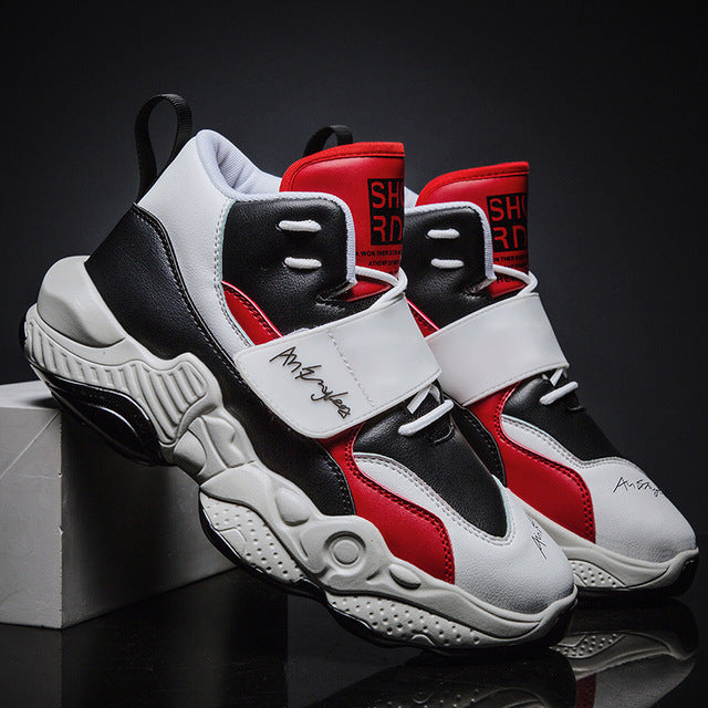 Hip Hop Hi Top Lace Strap Casual Men Sneaker