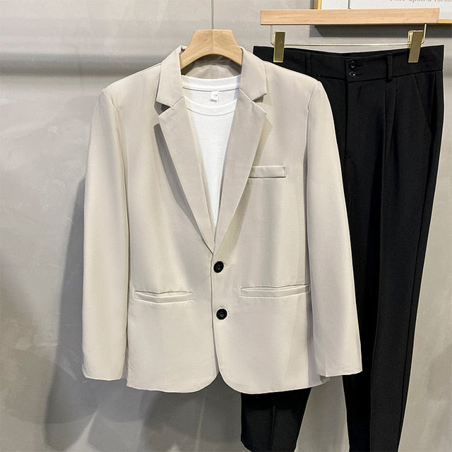 Spring Korean Button Style Blazer