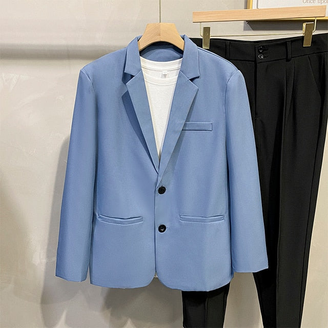 Spring Korean Button Style Blazer