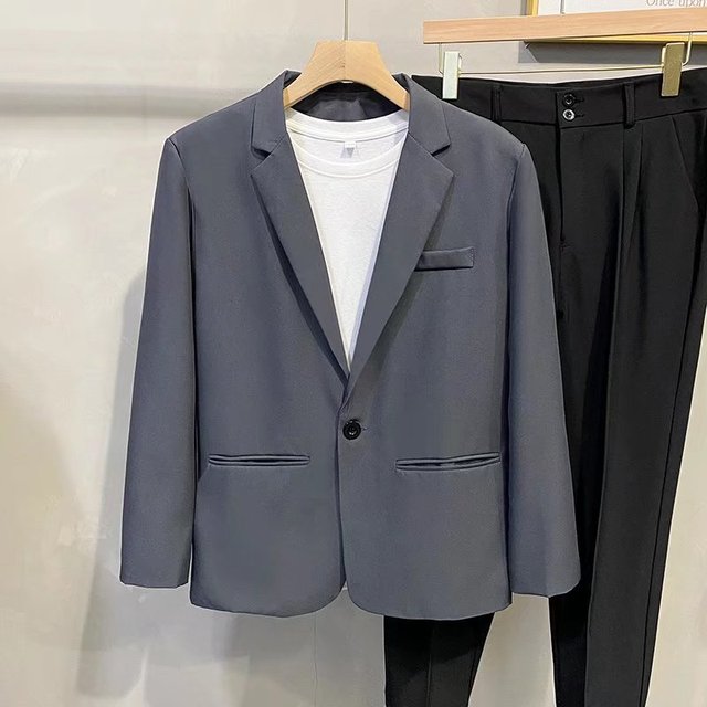 Spring Korean Button Style Blazer
