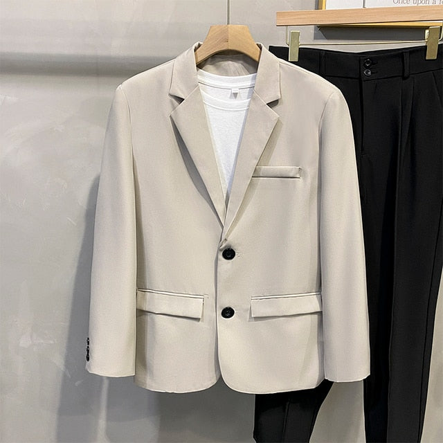 Spring Korean Button Style Blazer