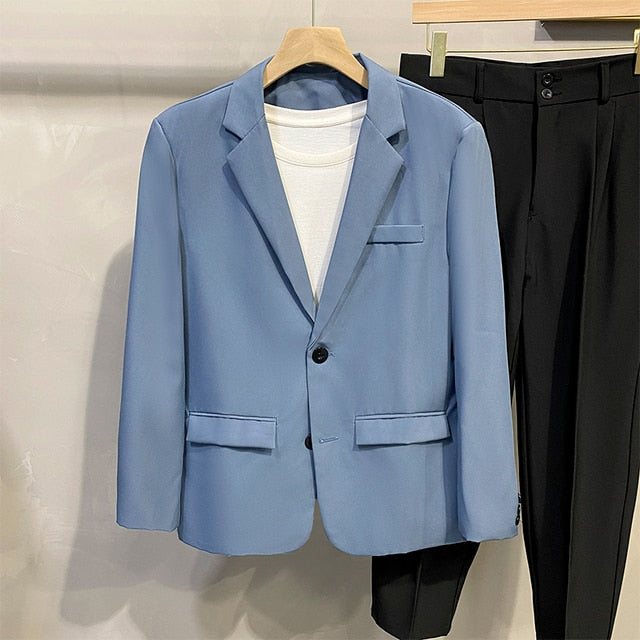 Spring Korean Button Style Blazer