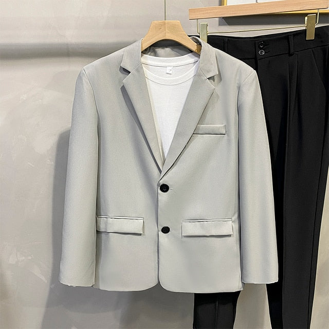 Spring Korean Button Style Blazer
