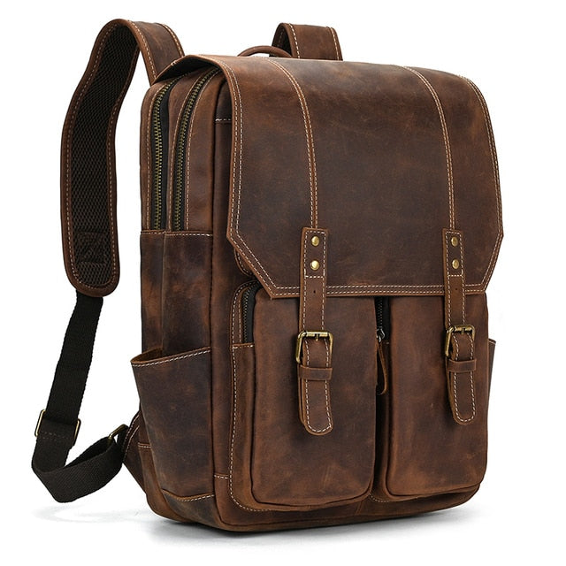Royal Brown Vintage Backpack