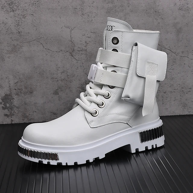 Side Pocket Decor Short Plush Boots