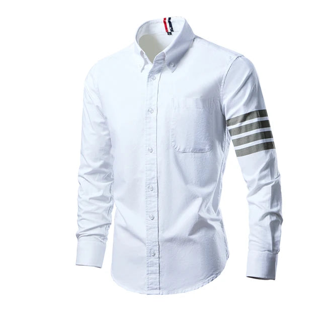 Soft Cotton Striped Solid Shirt