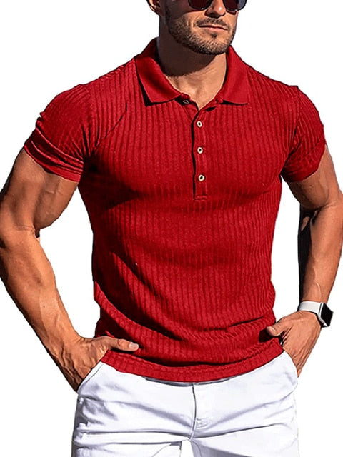 Ordinary Solid Slim Fit Polo Shirt
