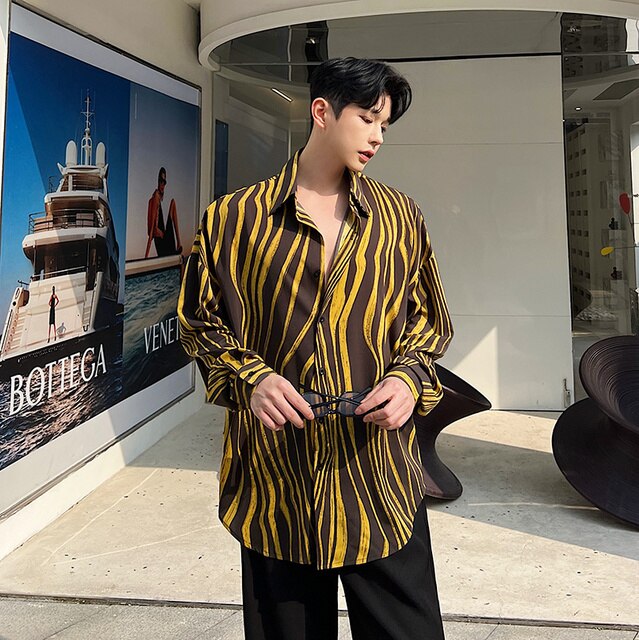 Zebra Pattern Loose Shirt