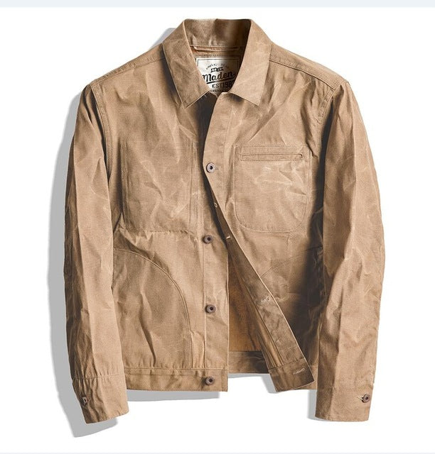 Cotton Safari Classic Style Men Casual Jacket