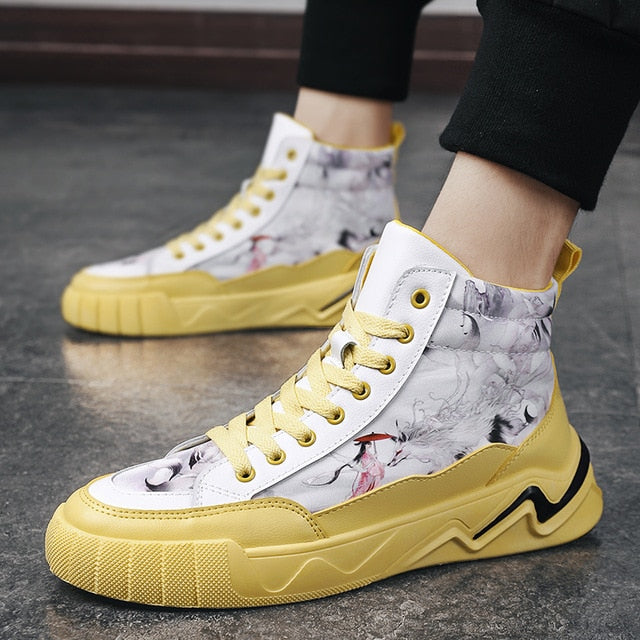 Classic High Top Shoes Jogging Light Sneaker