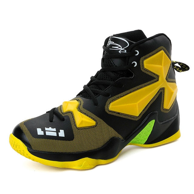 High Top Colorful Men Basketball Sports Casual Shoes