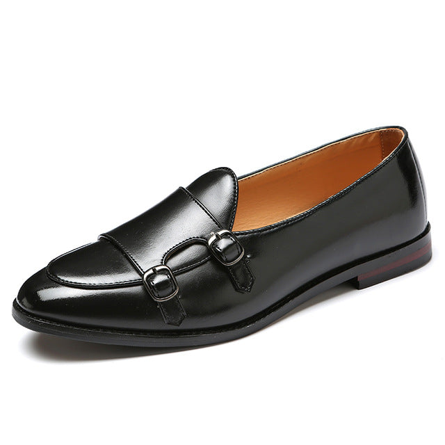 Comfort Lightweight Monk Strap Men Shoes - FanFreakz
