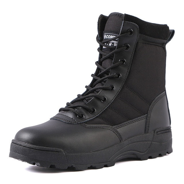 Tactical Combat Green Sand Boots